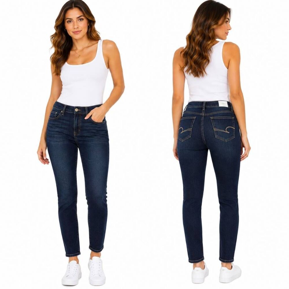 LOFT Outlet Skinny Jeans Women Size 10 Dark Wash Stretch